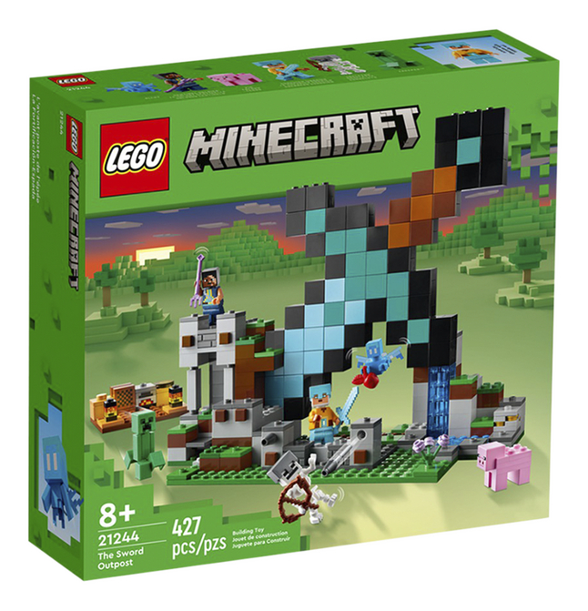 LEGO Minecraft 21244 L'avant-poste de l'épée