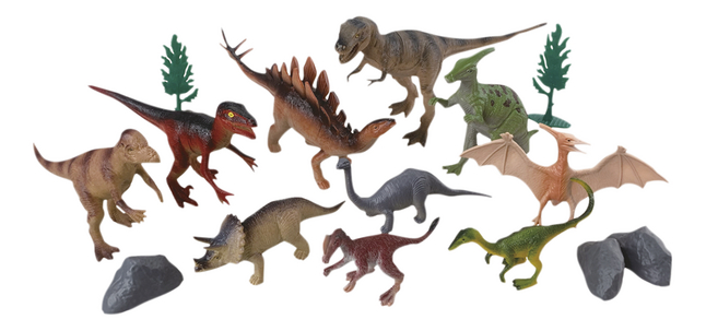 Speelset Animal Planet Dinosaurs - 15 stuks