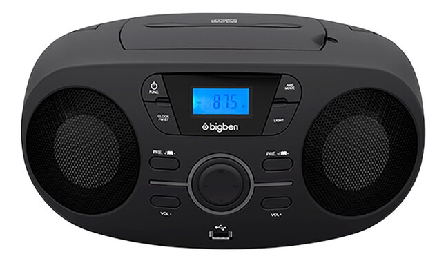 bigben radio/lecteur CD portable CD61 noir