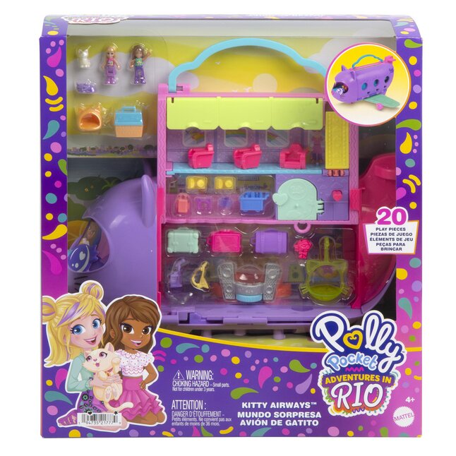 Polly Pocket Kitty Plane