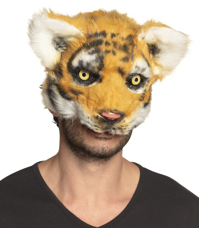 Masque Tigre en peluche