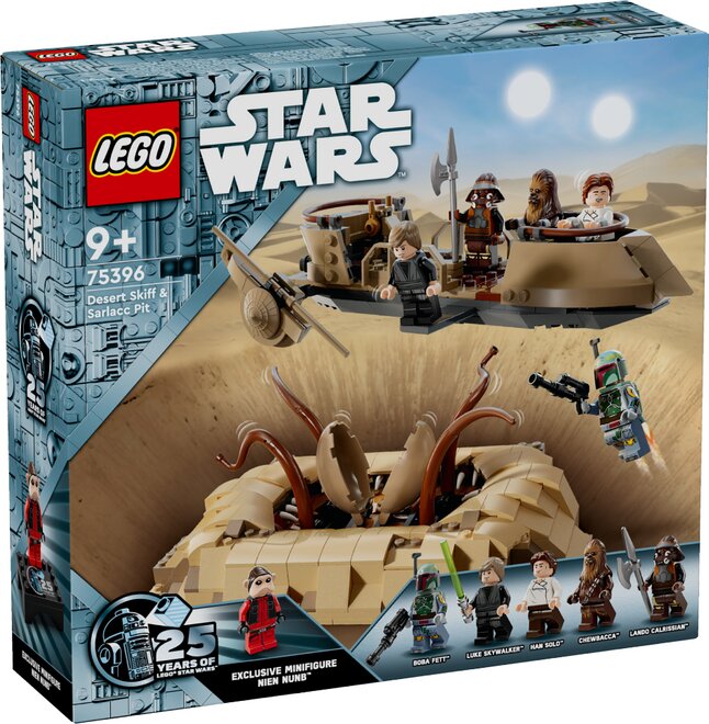 LEGO Star Wars Desert Skiff en Sarlacc-kuil 75396