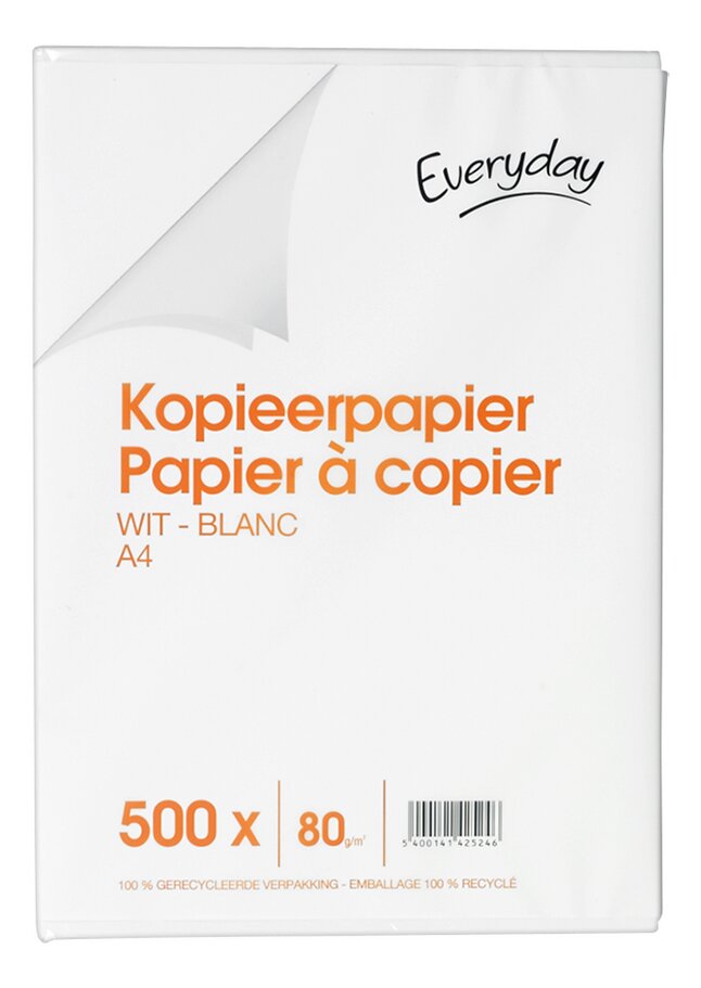 Kers Samengesteld strijd Everyday kopieerpapier A4 500 vellen kopen? | Bestel eenvoudig online |  DreamLand