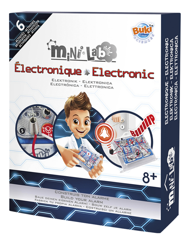 Buki France Mini Lab Elektronica - Bouw zelf je alarm