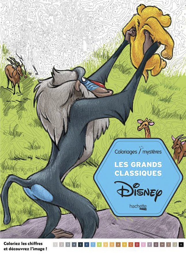 Livre De Coloriage Disney Les Grands Classiques Coloriages Mysteres Super Deals Et Nouveautes Au Quotidien Chez Dreamland