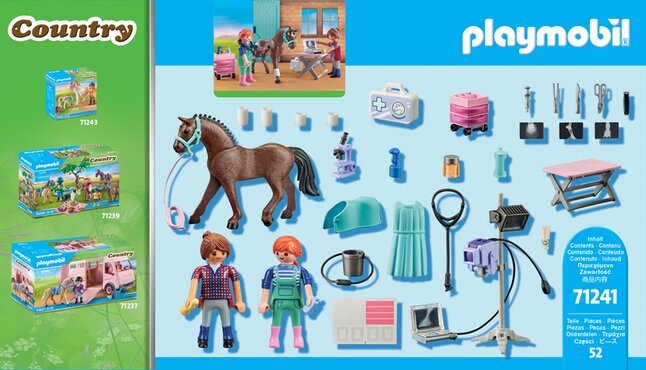 71240 - Playmobil Country - Extension Box avec cheval