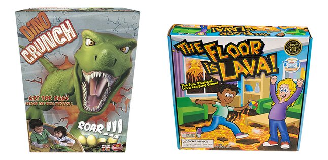 Dino Crunch + The Floor is Lava!