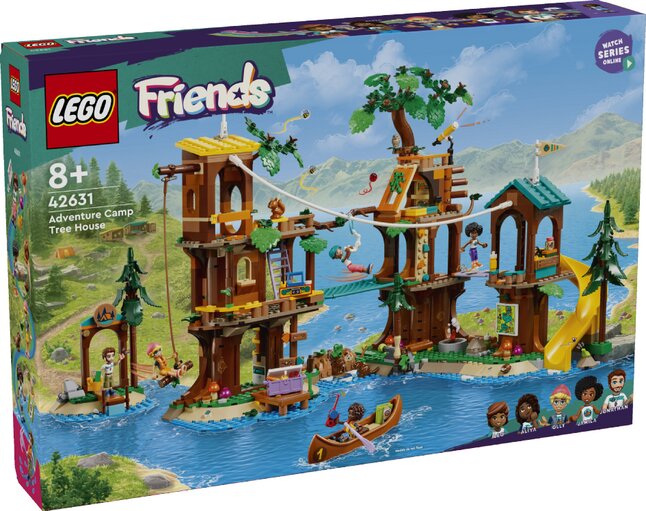 LEGO Friends Avonturenkamp boomhut 42631