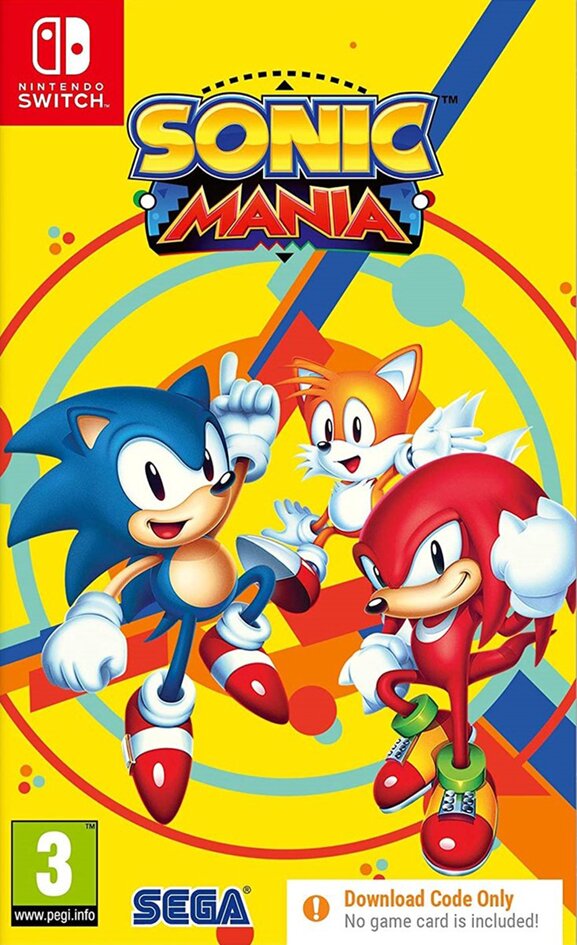Nintendo Switch Sonic Mania - Code in a box FR/ANG