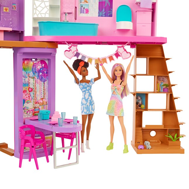 Barbie maison de poupées Vacation House 2022 - Monde de Barbie - Achat  moins cher