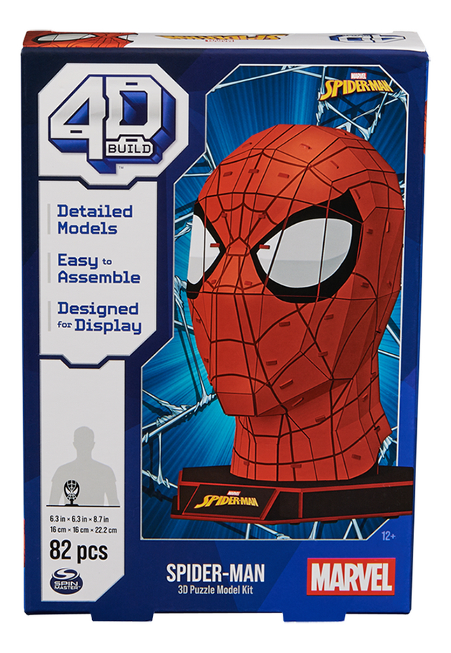 Spin Master 4D Build puzzel 3D Marvel Spider-Man