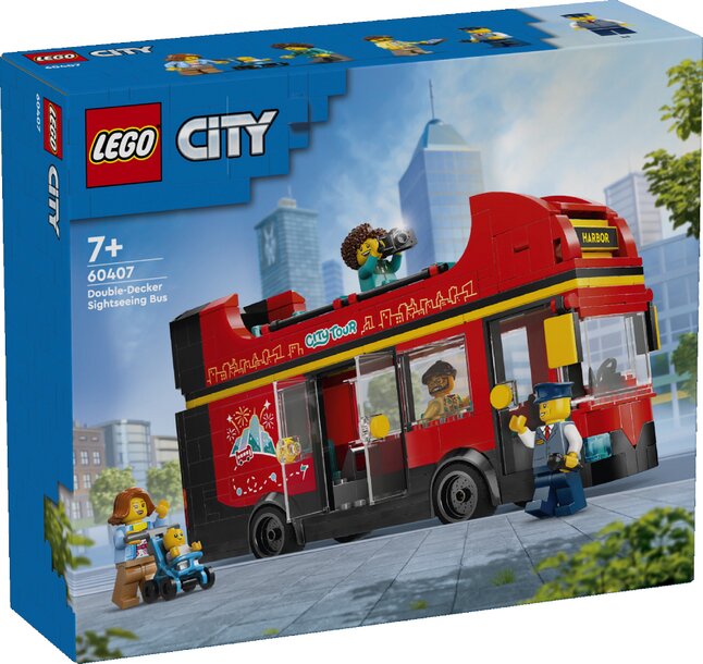 LEGO City Le bus rouge à deux étages 60407