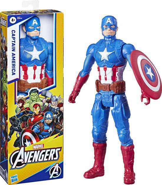 Poupée mannequin Marvel captain America titan hero