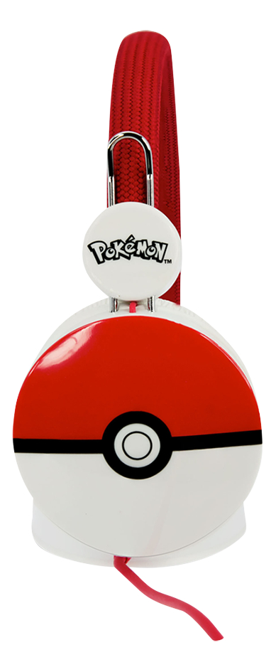 Hoofdtelefoon Pokémon Pokéball Junior rood