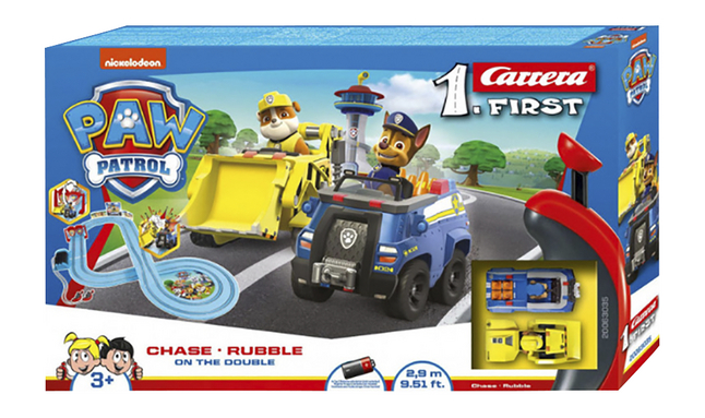 Carrera First racebaan PAW Patrol On the double