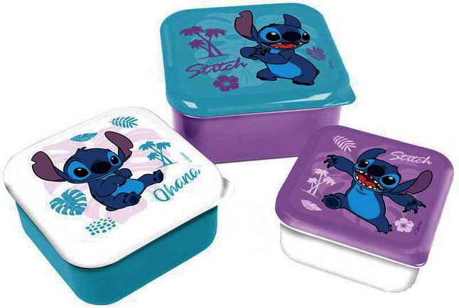 Boîte à snacks Disney Lilo & Stitch 3 in 1