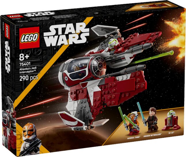LEGO Star Wars Le Jedi Interceptor™ d’Ahsoka 75401