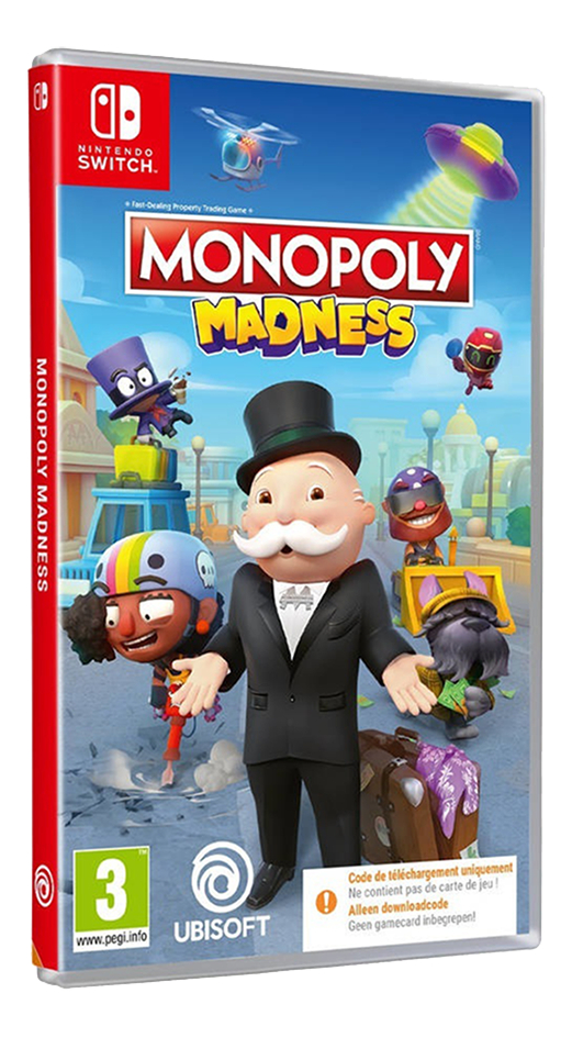 Nintendo Switch Monopoly Madness - Code in a Box ENG/FR