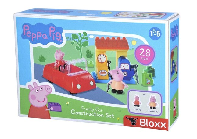 BIG-Bloxx Peppa Pig - La voiture familiale