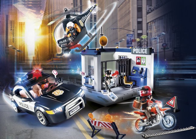 PLAYMOBIL City Action 70326 Bureau de police avec voiture | Commandez  facilement en ligne | DreamLand