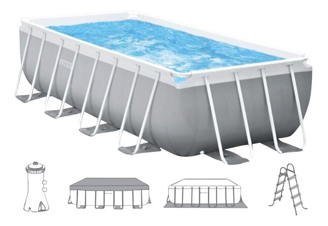 variabel veel plezier Realistisch Intex zwembad Prism Frame Pool L 4,88 x B 2,44 x H 1,07 m kopen? | Bestel  eenvoudig online | DreamLand
