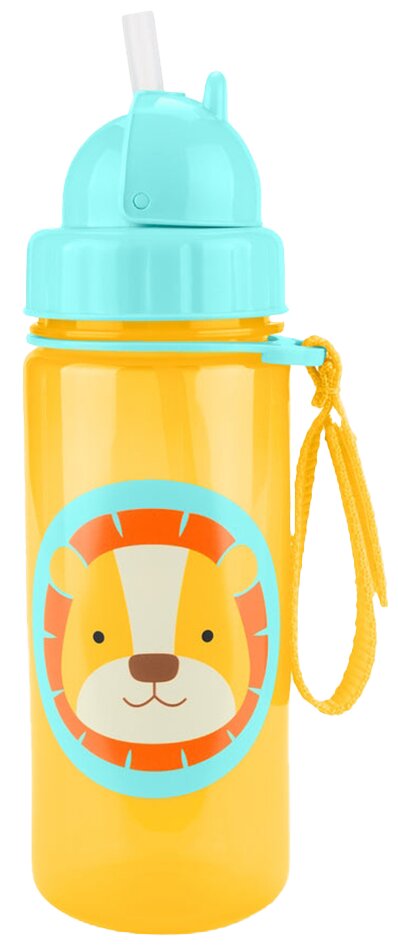 Skip*Hop Drinkfles met rietje Zoo Lion 350 ml