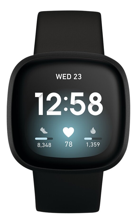 Fitbit smartwatch Versa 3 zwart
