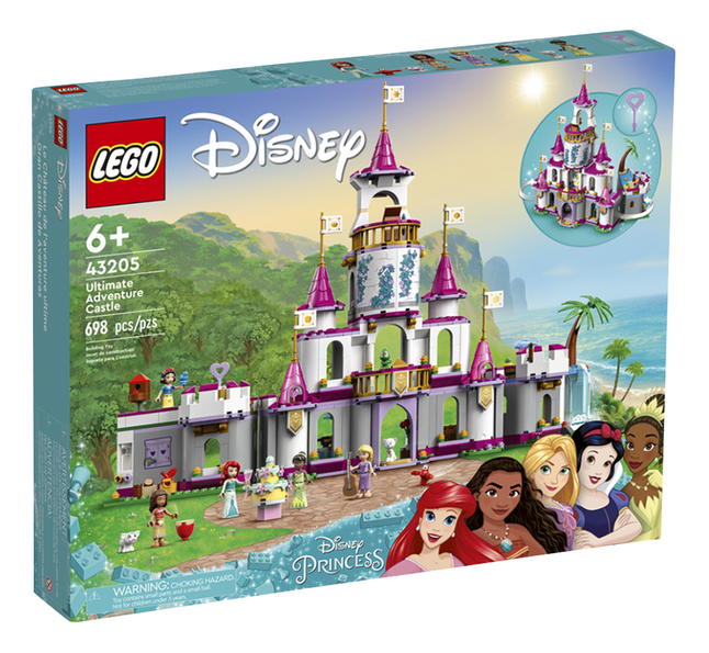 LEGO Disney Princess 43205 Aventures épiques dans le château