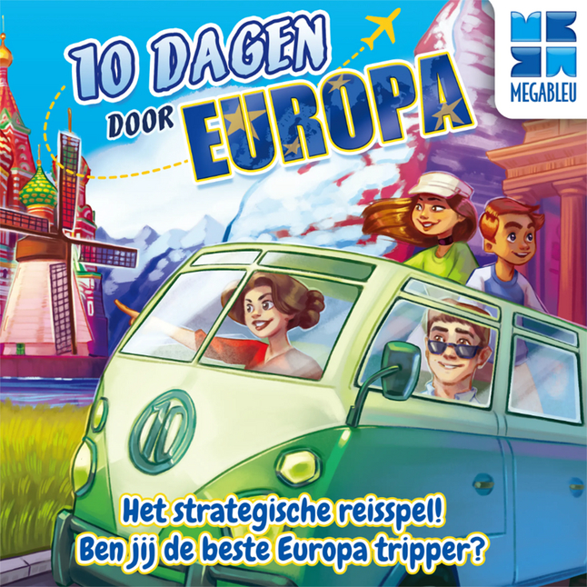 Bordspel 10 dagen door Europa