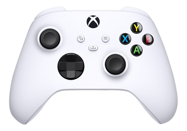 Microsoft Xbox draadloze controller wit