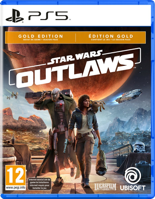PS5 Star Wars Outlaws Gold Editie ENG/FR