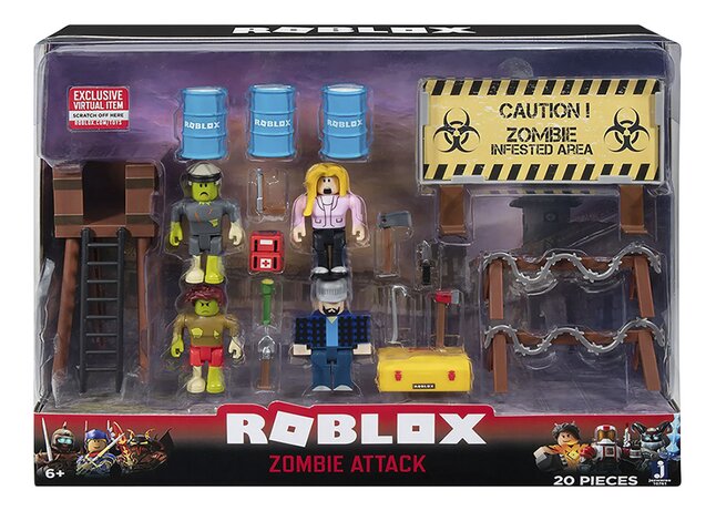 Ensemble de figurines Roblox Zombie Attack, Commandez facilement en ligne