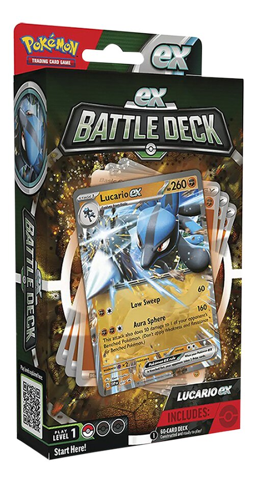 Pokémon TCG Battle Deck Lucario ex ANG