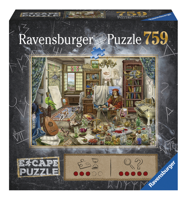 Ravensburger escape puzzle Atelier d'artiste