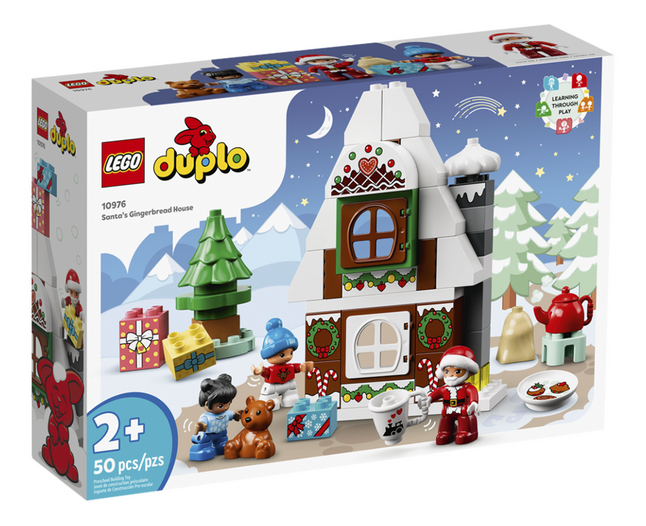 LEGO DUPLO 10976 La maison en pain d'épices du Père Noël