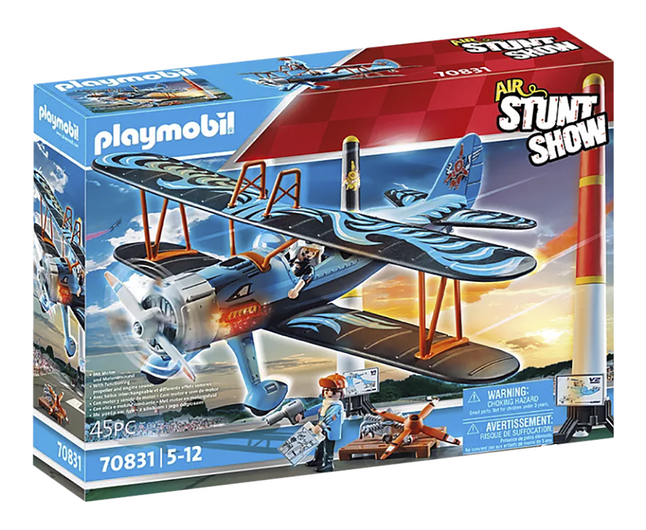 PLAYMOBIL Air Stunt Show 70831 Biplan 