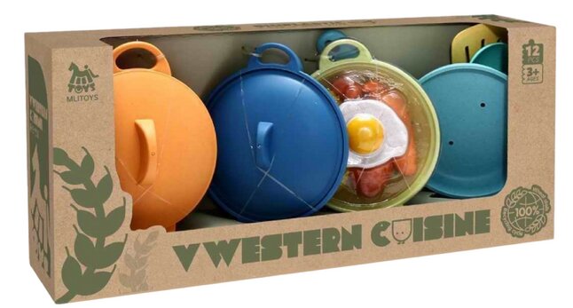 Set de cuisson pour enfants Western Cuisine 12 pièces