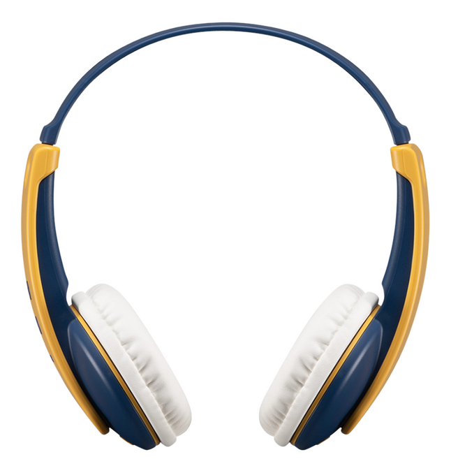 JVC Bluetooth hoofdtelefoon HA-KD10W voor kinderen geel/blauw