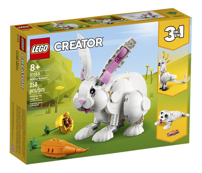 niezen broeden defect LEGO Creator 3-in-1 31133 Wit konijn kopen? | Bestel eenvoudig online |  DreamLand