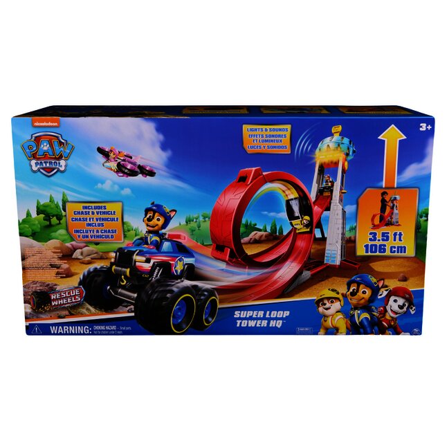 Spin Master Pat' Patrouille Rescue Wheels Super Loop Tower HQ