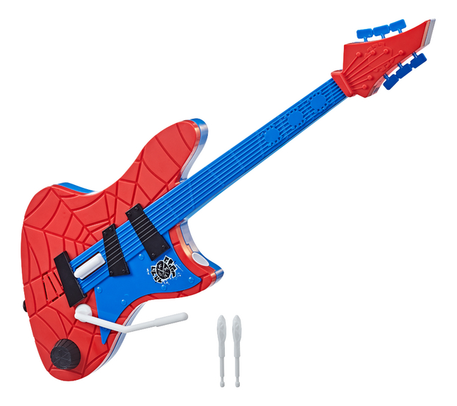 Hasbro Marvel Spider-Man Across the Spider-Verse - gitaar Spider-Punk Web Blast