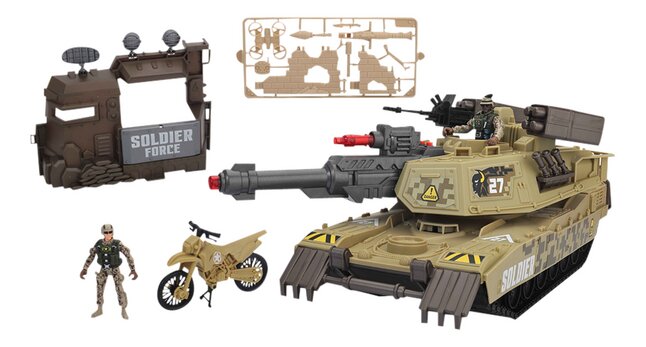 zeil Overeenkomend Minimaliseren Speelset Soldier Force Armored Siege Tank kopen? | Bestel eenvoudig online  | DreamLand