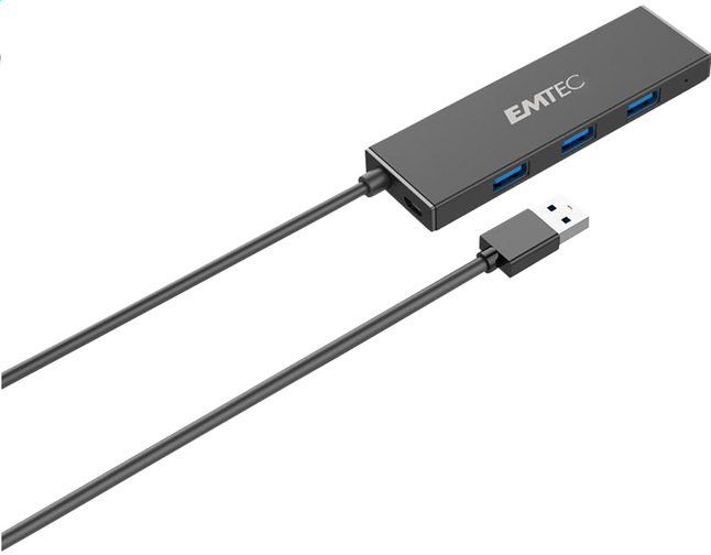 Emtec hub Ultra Slim T620A USB 3.1 4 ports