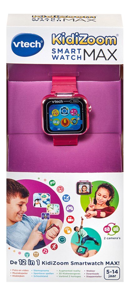 VTech KidiZoom Smartwatch MAX paars NL