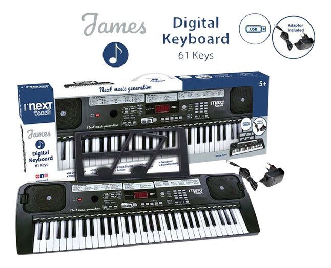 Clavier James 61 touches