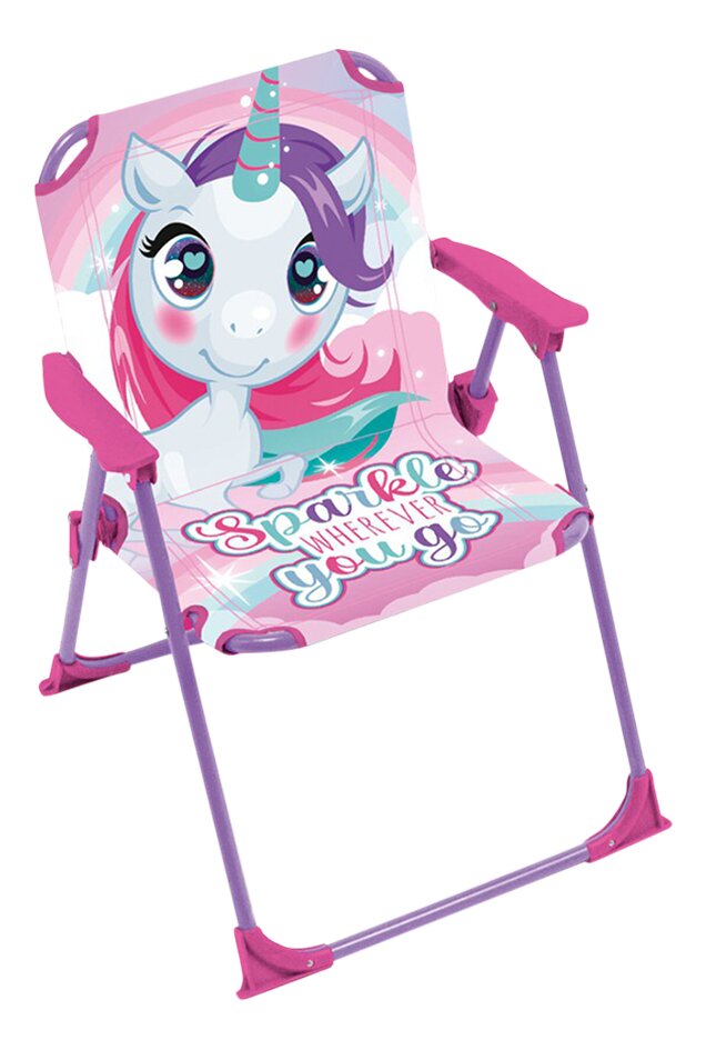 Chaise pliante pour enfants Unicorn