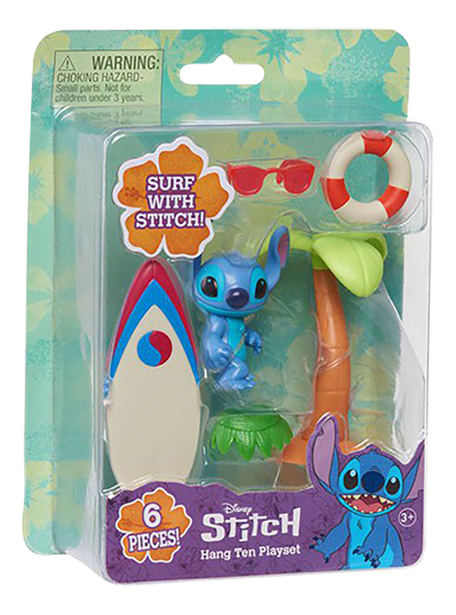 Figurine Disney Stitch Hang Ten Playset