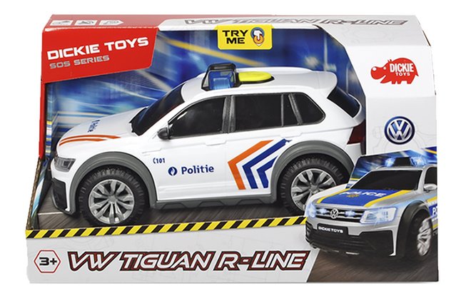 Dickie Toys Voiture De Police Volkswagen Tiguan R Line Super