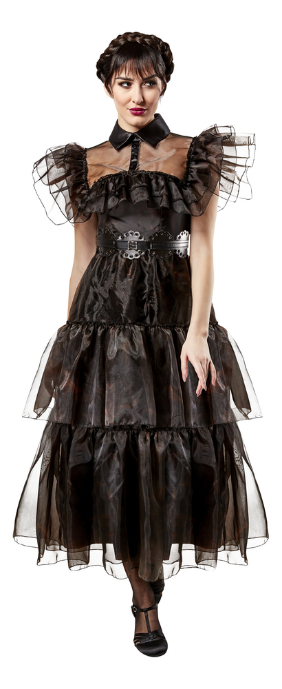 Déguisement Wednesday Addams Robe de Gala Taille small
