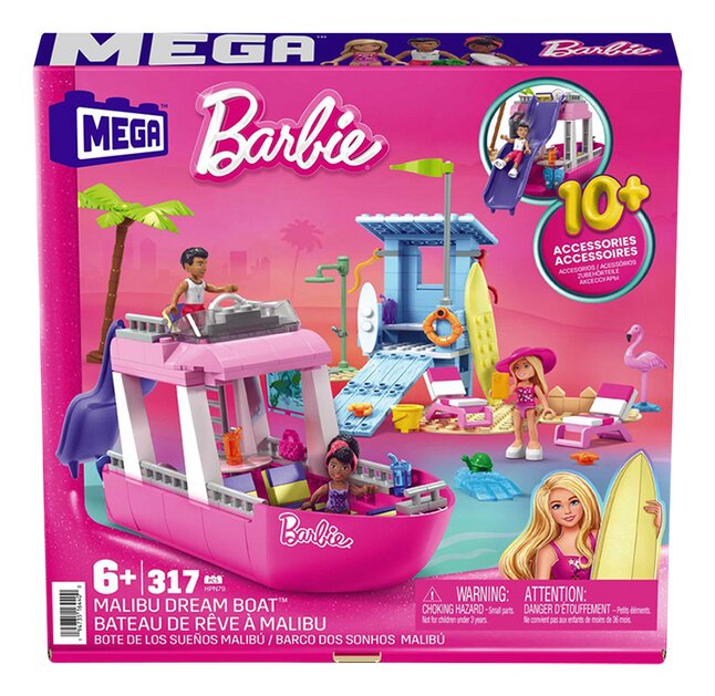 MEGA Construx Barbie Malibu Droomboot